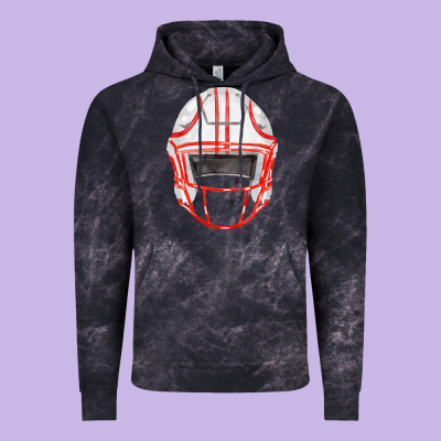 Football Helmet Fa Element Vintage Hoodie Designed By Fadigitalartstudio