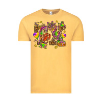 Vintage Mustard Texas Mardi Gras Vintage Tee - HowdyJamesFarm