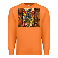 Carrot first in last out firefighter Premium Sweatshirt - AdoDesignShop