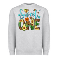 Heather Grey sweet one avocado Heavyweight Sweatshirt - Artiststas