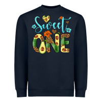 Navy sweet one avocado Heavyweight Sweatshirt - Artiststas