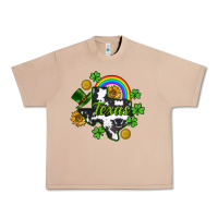 Burro Texas map St. Patrick's Urban Heavy Tee - CowGirlArtShop