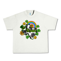 Pistachio Texas map St. Patrick's Urban Heavy Tee - CowGirlArtShop