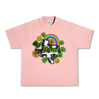 Salmon Texas map St. Patrick's Urban Heavy Tee - CowGirlArtShop