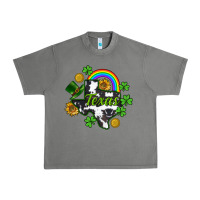 Tornado Texas map St. Patrick's Urban Heavy Tee - CowGirlArtShop