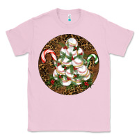 Bubblegum Pink Merry Christmas Baseball Classic Tee - RanaPortraitStore