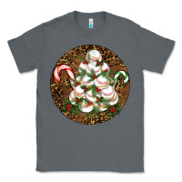 Charcoal Heather Merry Christmas Baseball Classic Tee - RanaPortraitStore