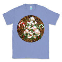 Colony Blue Merry Christmas Baseball Classic Tee - RanaPortraitStore