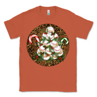 Copper Merry Christmas Baseball Classic Tee - RanaPortraitStore