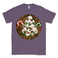 Lavender Merry Christmas Baseball Classic Tee - RanaPortraitStore