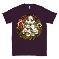 Plum Merry Christmas Baseball Classic Tee - RanaPortraitStore