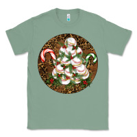 Sage Merry Christmas Baseball Classic Tee - RanaPortraitStore