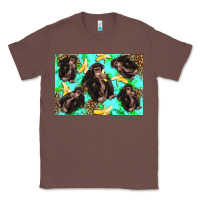Chestnut Monkey bananas kid's bottle Classic Tee - Artiststas