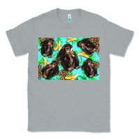 Heather Grey Monkey bananas kid's bottle Classic Tee - Artiststas