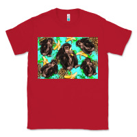 Red Monkey bananas kid's bottle Classic Tee - Artiststas