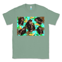 Sage Monkey bananas kid's bottle Classic Tee - Artiststas