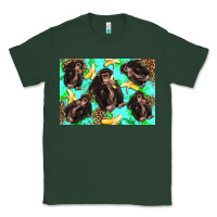 Sports Green Monkey bananas kid's bottle Classic Tee - Artiststas