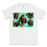 White Monkey bananas kid's bottle Classic Tee - Artiststas