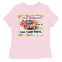 Bubblegum Pink read book Ladies Tee - TumblerDesignByShophia