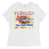 White read book Ladies Tee - TumblerDesignByShophia