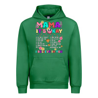 Emerald mama it's okay Urban Hoodie - JahusDesignShop