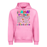 Fuchsia Pink mama it's okay Urban Hoodie - JahusDesignShop