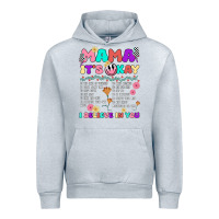 Heather Grey mama it's okay Urban Hoodie - JahusDesignShop