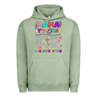 Pigment Oil Green mama it's okay Urban Hoodie - JahusDesignShop