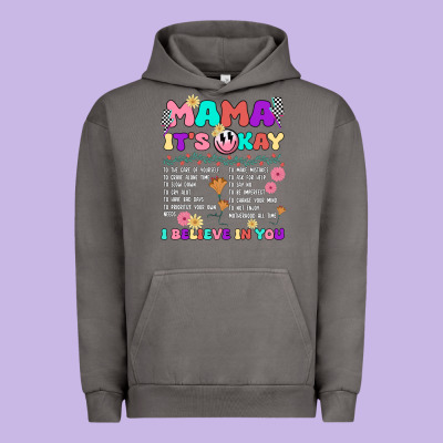 Mama It's Okay Urban Hoodie Designed By Jahusdesignshop