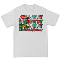 Dove Grey Howdy howdy howdy Christmas Premium Tee - NancyCooperArtShop