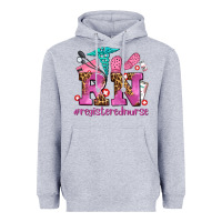Heather Grey registered nurse with crocs Heavyweight Hoodie - AdoDesignShop