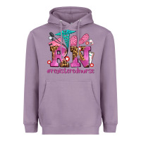 Lavender registered nurse with crocs Heavyweight Hoodie - AdoDesignShop