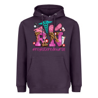 Plum registered nurse with crocs Heavyweight Hoodie - AdoDesignShop