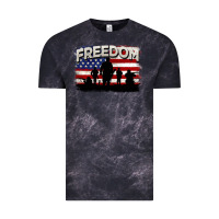 Cloud Black Freedom 4th of july Vintage Tee - CowGirlArtShop