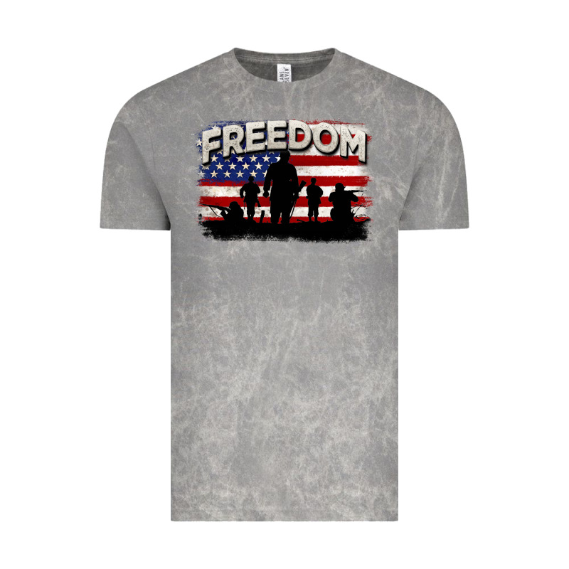 Freedom 4th Of July Vintage Tee by CowGirlArtShop | Teevron