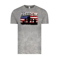Cloud Rock Freedom 4th of july Vintage Tee - CowGirlArtShop