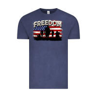 Vintage Denim Freedom 4th of july Vintage Tee - CowGirlArtShop