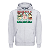 Chillin With My Snowmies Zipper Hoodie | Teevron
