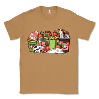 Toasted Coconut Cow and strawberry coffee cups Classic Tee - HowdyJamesFarm