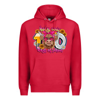 Cardinal Holy Cow 100 Days Of School Premium Hoodie - CowhideDigitalArt
