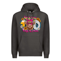 Smoke Holy Cow 100 Days Of School Premium Hoodie - CowhideDigitalArt