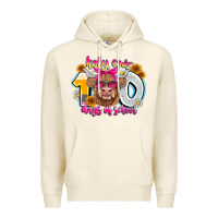 Tofu Holy Cow 100 Days Of School Premium Hoodie - CowhideDigitalArt