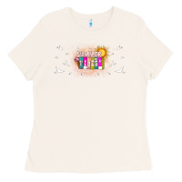 Bone summer vibes with birds Ladies Tee - TumblerDesignByShophia