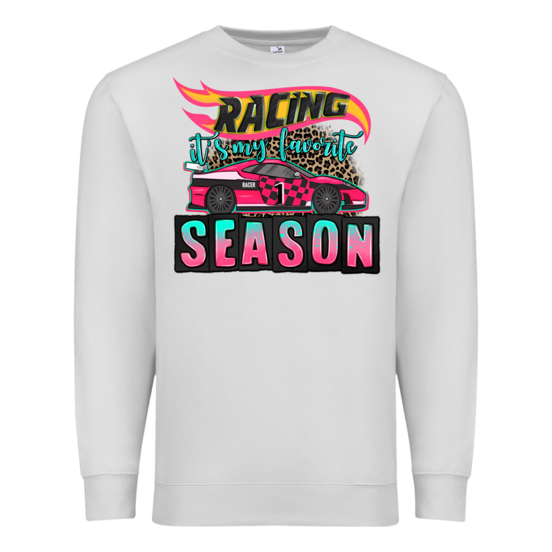 Racing It's My Favorite Season Sport Car Premium Sweatshirt by AdoDesignShop | Teevron