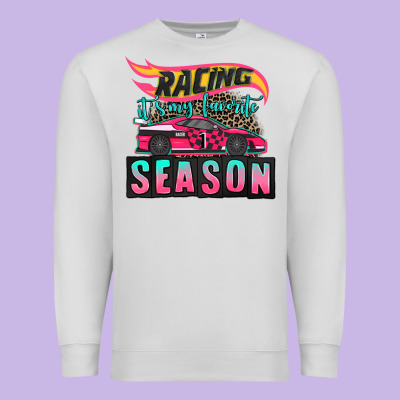 Racing It's My Favorite Season Sport Car Premium Sweatshirt Designed By Adodesignshop