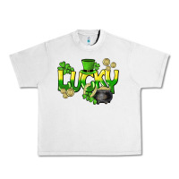 Lunar Rock Lucky St. Patrick's Day Urban Heavy Tee - HowdyJamesFarm
