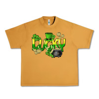 Peanut Butter Lucky St. Patrick's Day Urban Heavy Tee - HowdyJamesFarm
