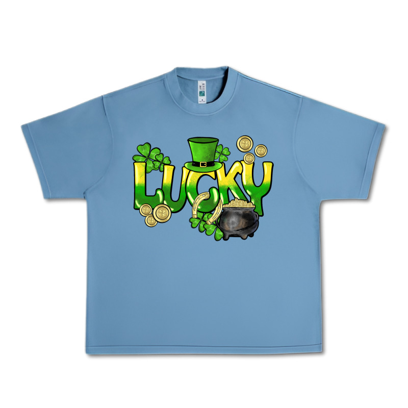Lucky St. Patrick's Day Urban Heavy Tee by HowdyJamesFarm | Teevron