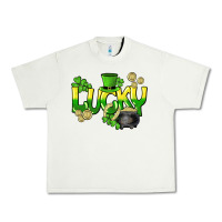 Pistachio Lucky St. Patrick's Day Urban Heavy Tee - HowdyJamesFarm
