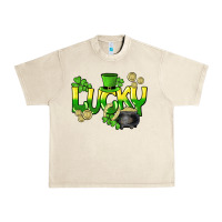 Sandshell Lucky St. Patrick's Day Urban Heavy Tee - HowdyJamesFarm